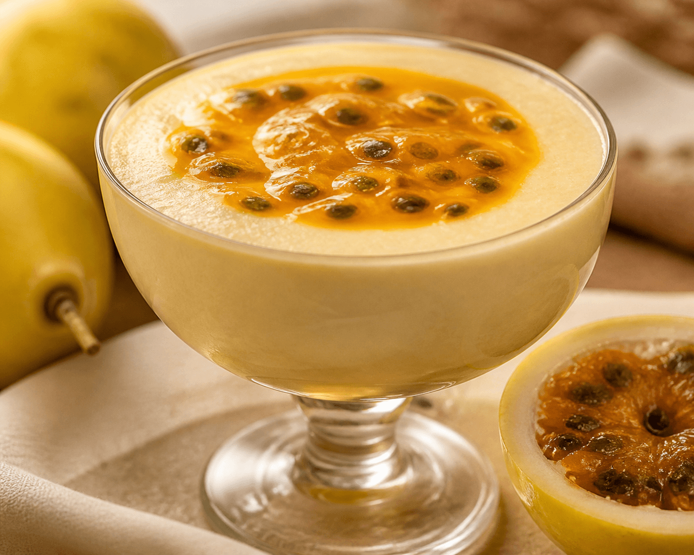 Mousse de maracujá